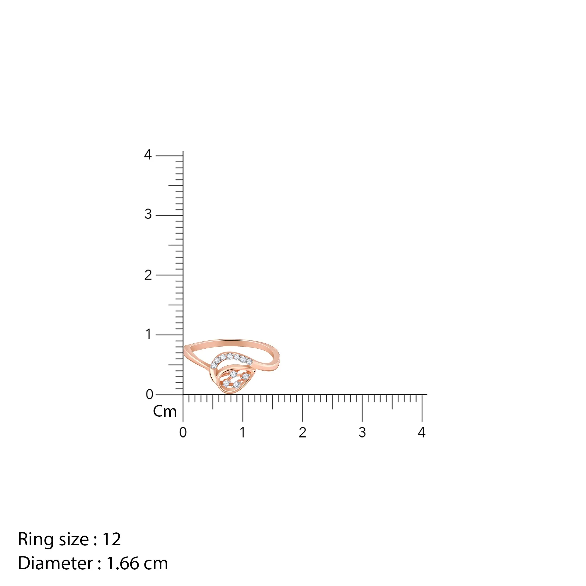 Rose Gold Soft Ember Diamond Ring Giva