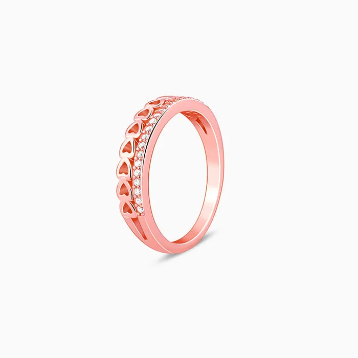 Rose Gold Spark Romance Ring Giva