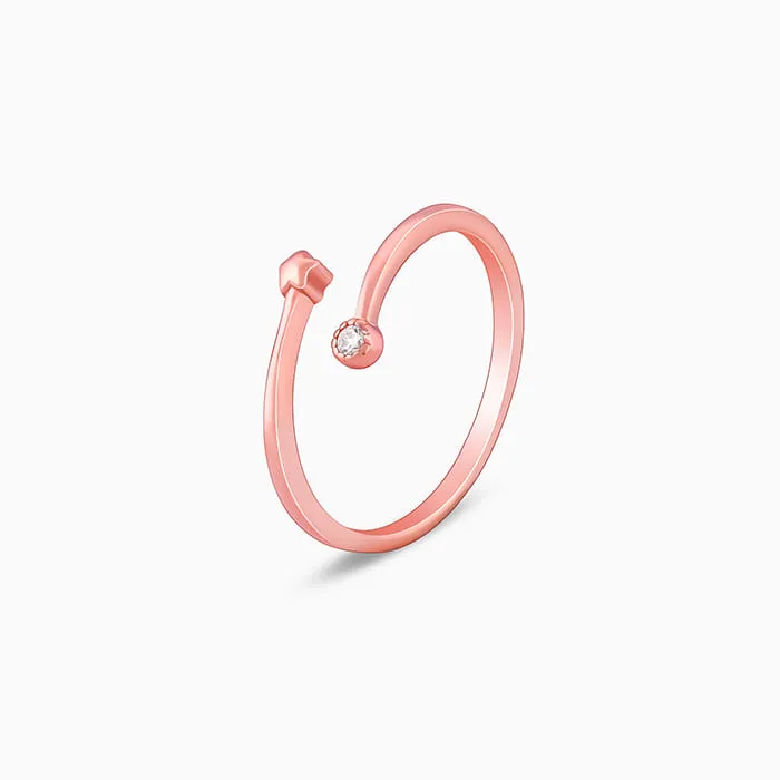 Rose Gold Starlit Ring Giva