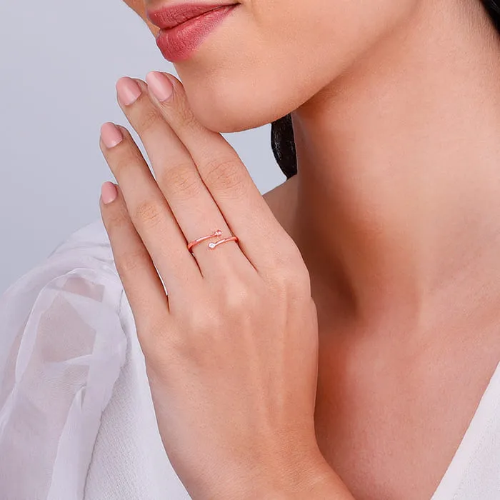 Rose Gold Starlit Ring Giva