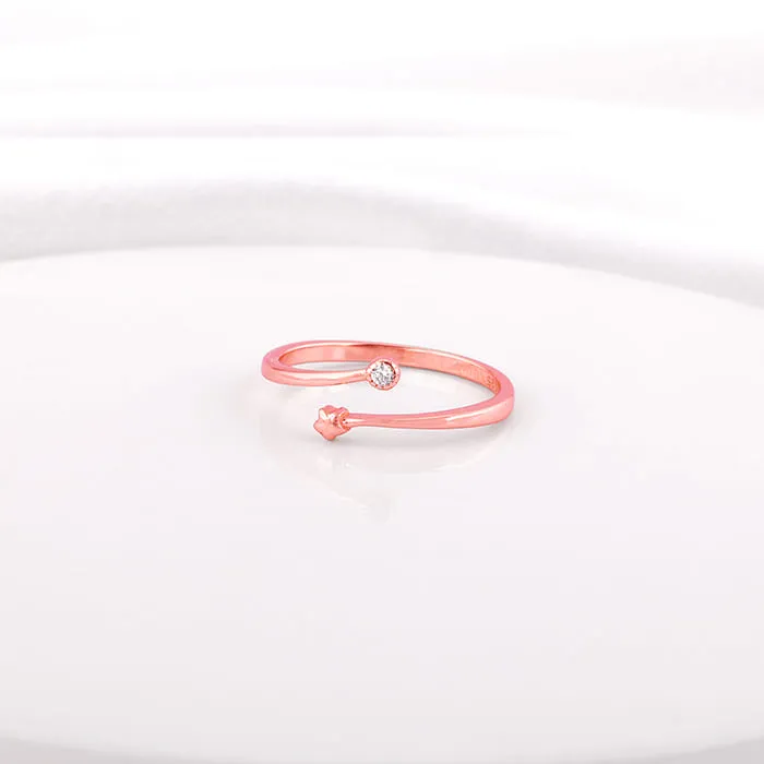Rose Gold Starlit Ring Giva