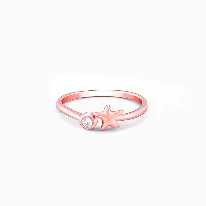 Rose Gold Starry Dusk Ring Giva