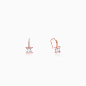 Rose Gold Sugar Crystal Earring Giva