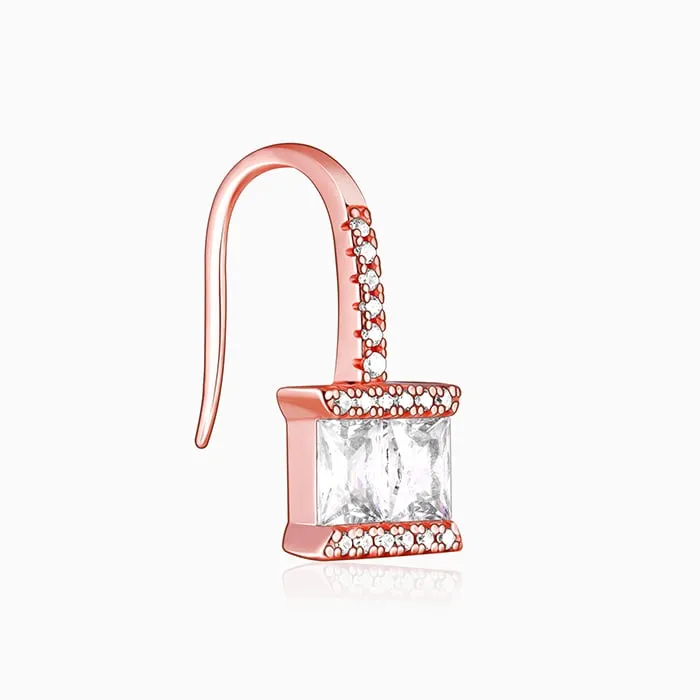 Rose Gold Sugar Crystal Earring Giva