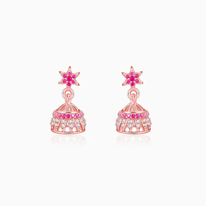 Rose Gold Sumitra Jhumki Giva