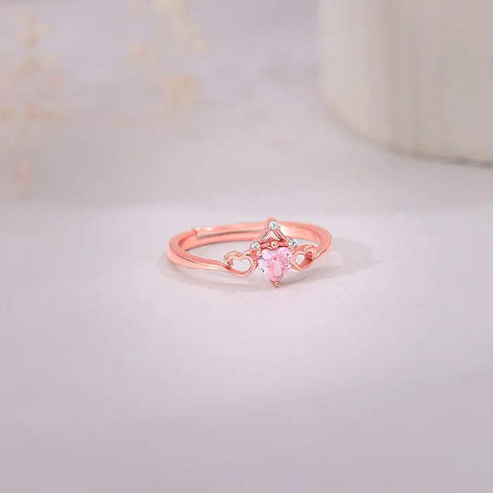 Rose Gold Sweetheart Ring Giva