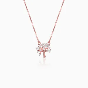 Rose Gold Tree of Life Necklace Giva