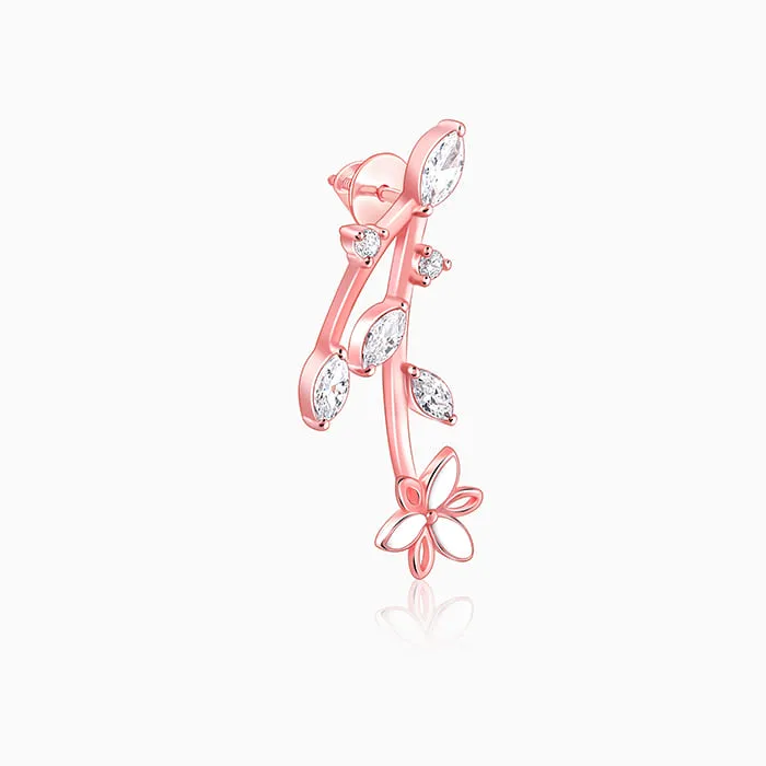 Rose Gold Trillium Treasures Earrings Giva