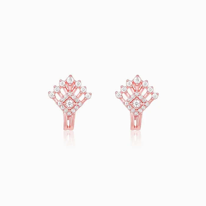 Rose Gold Twilight Twinkle Earrings Giva