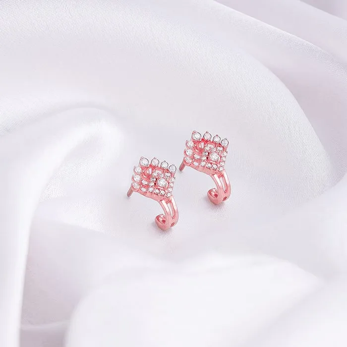 Rose Gold Twilight Twinkle Earrings Giva