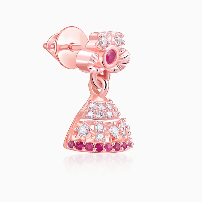 Rose Gold Vaishali Jhumki Giva