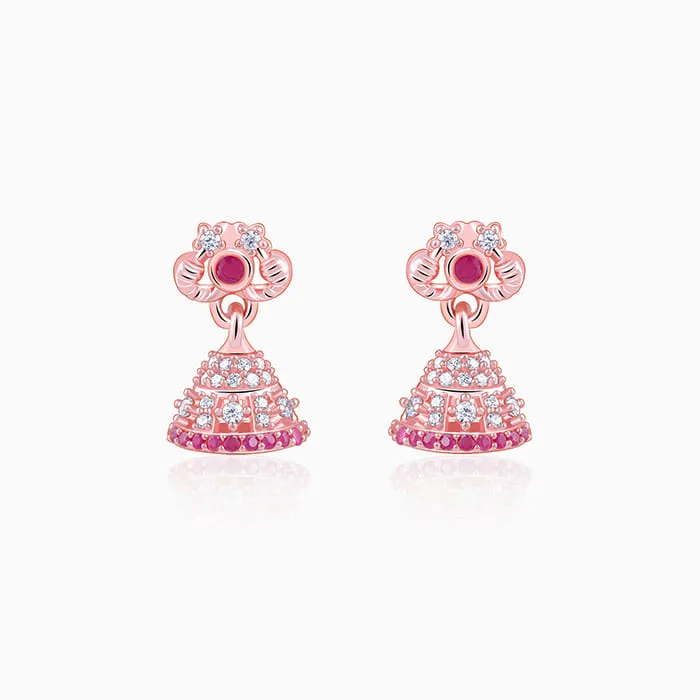 Rose Gold Vaishali Jhumki Giva