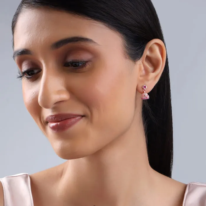 Rose Gold Vaishali Jhumki Giva