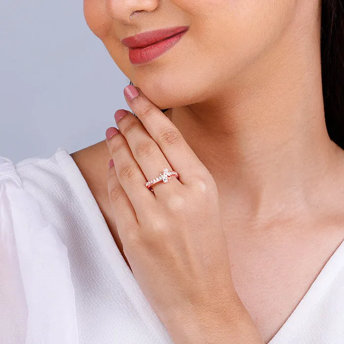 Rose Gold Verve Ring Giva