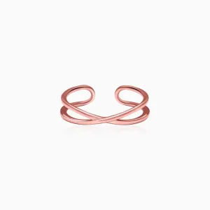Rose Gold Weave Ring Giva