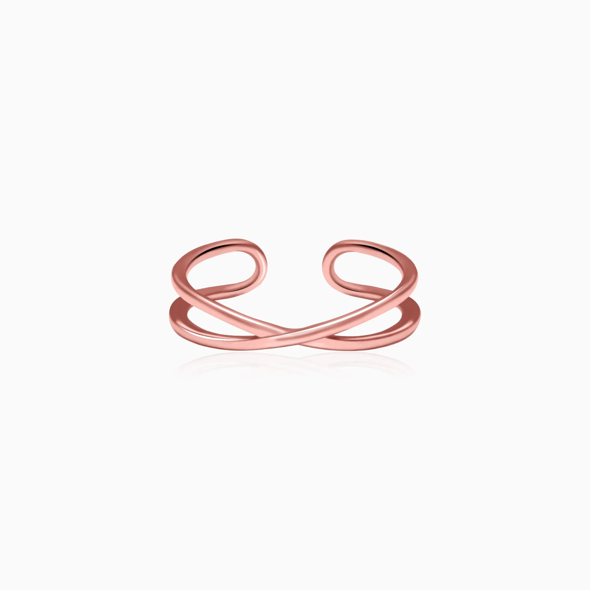 Rose Gold Weave Ring Giva