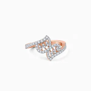 Rose Gold Zephyr Diamond Ring Giva