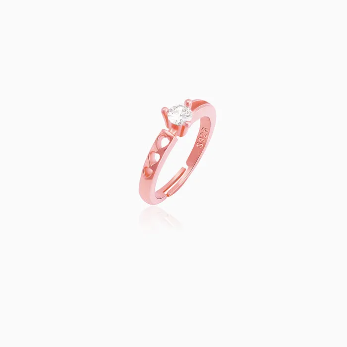 Rose Gold Zircon Bliss Ring Giva