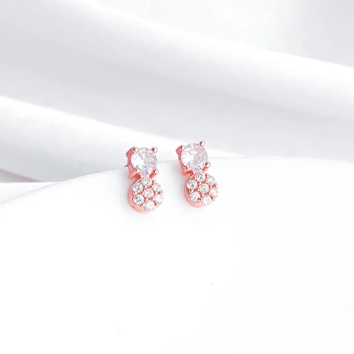 Rose Gold Zirconia Elegance Mangalsutra Set Giva