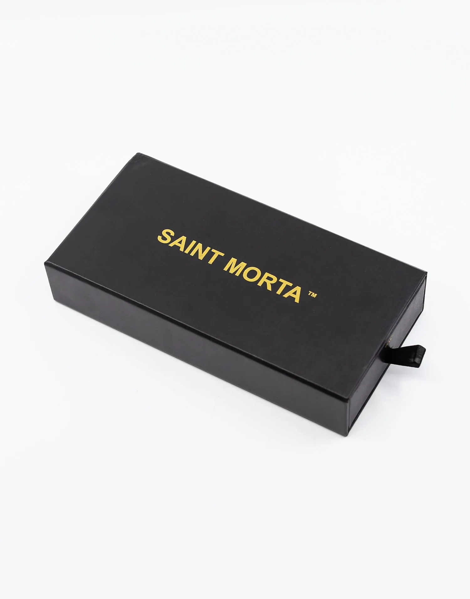 SAINT MORTA INTERLINK NECKLACE 22" ICED GOLD