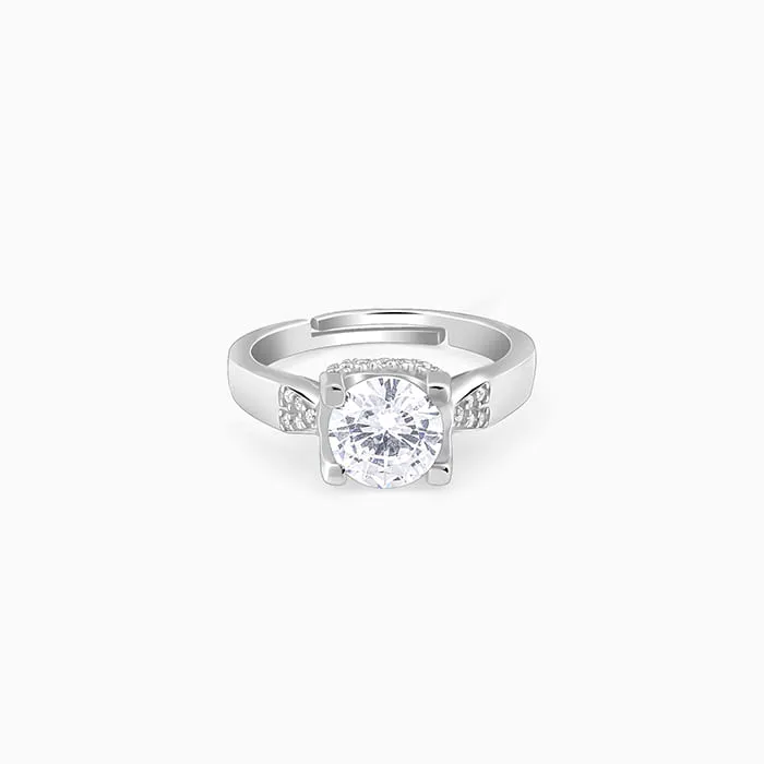 Silver All About Love Ring Giva