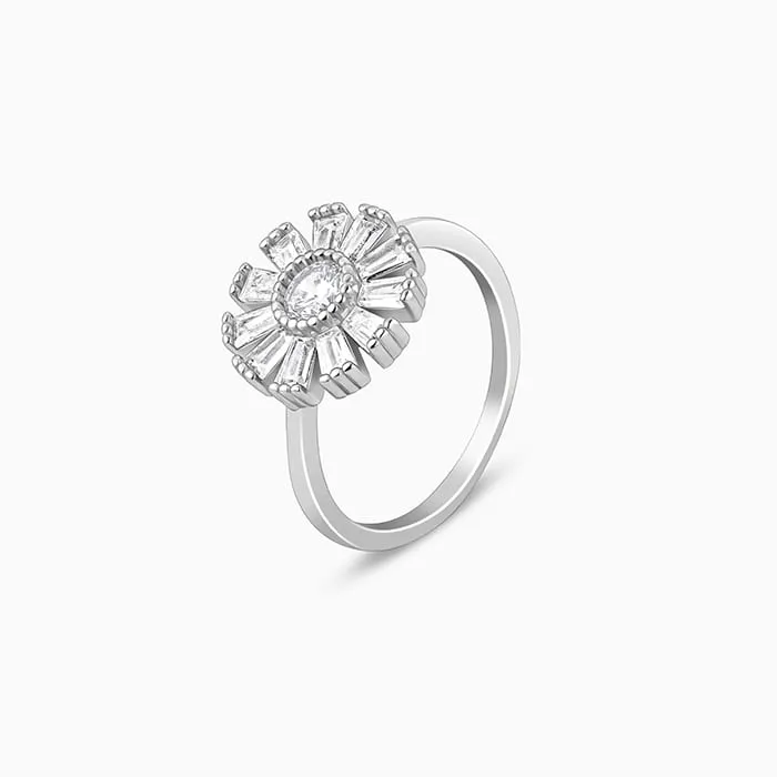 Silver Anemone Ring Giva