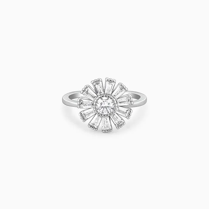 Silver Anemone Ring Giva