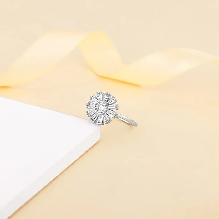 Silver Anemone Ring Giva