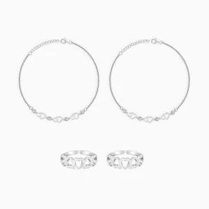 Silver Aparajita Set Giva