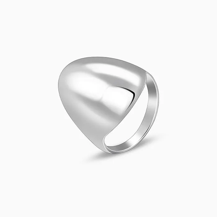 Silver Avant-Garde Ring For Him Giva