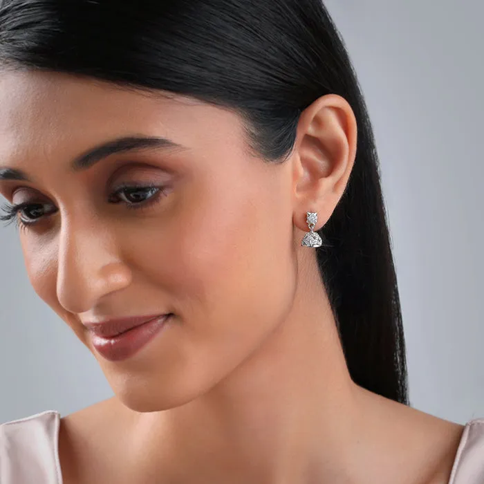 Silver Avanti Jhumki Giva