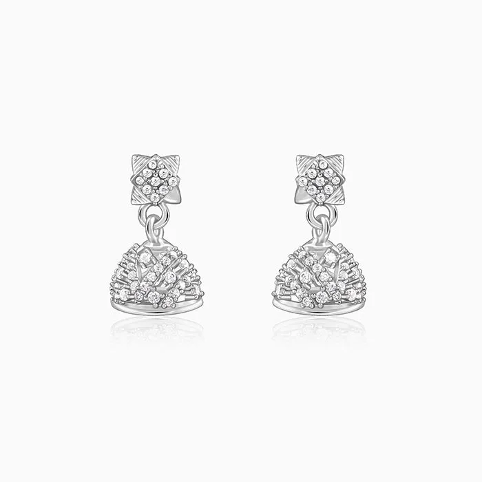Silver Avanti Jhumki Giva