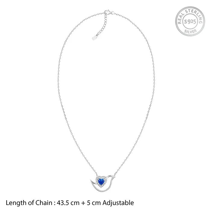 Silver Azure Reverie Necklace Giva
