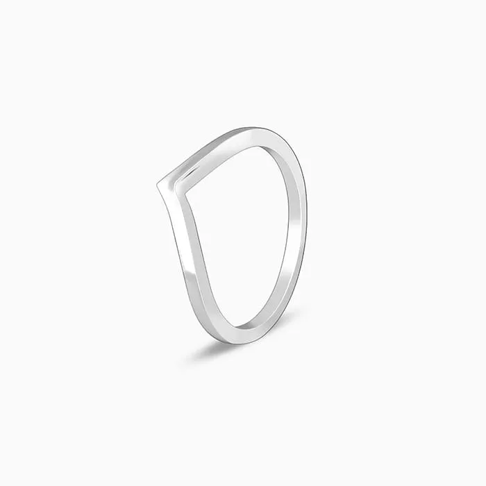 Silver Basic Stackable Vanki Ring Giva