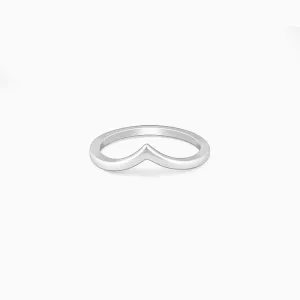Silver Basic Stackable Vanki Ring Giva