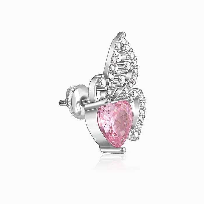 Silver Butterflies Desire Stud Earrings Giva