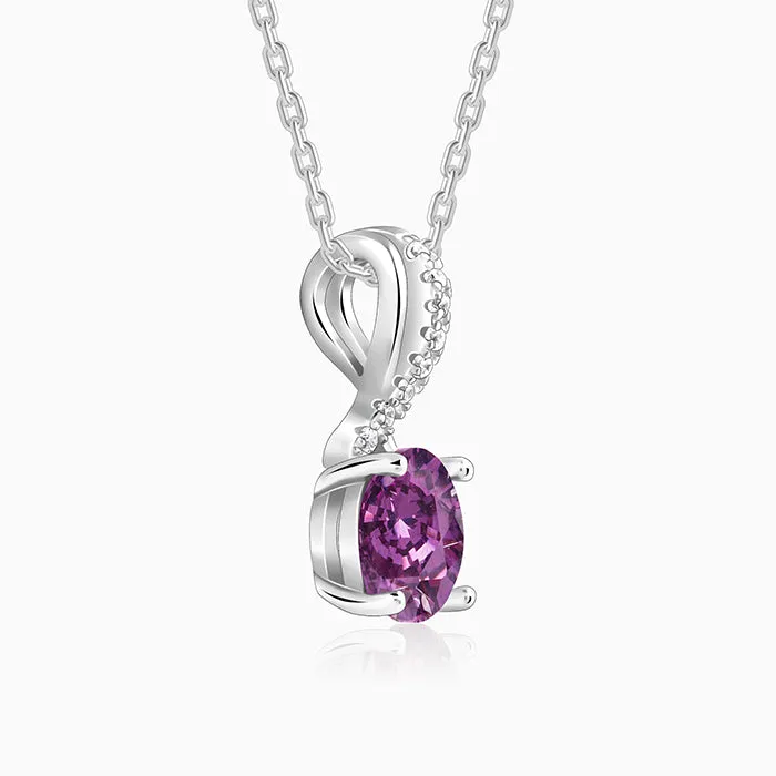 Silver Capture Shine Pendant With Link Chain Giva