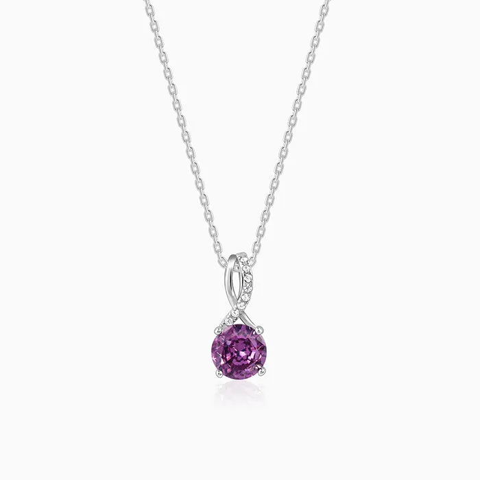 Silver Capture Shine Pendant With Link Chain Giva