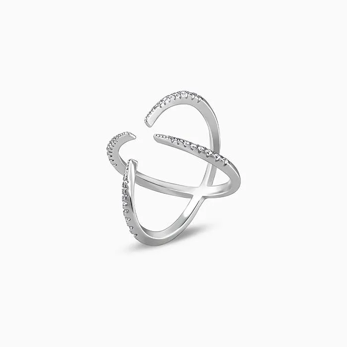Silver Celestial Cocktail Ring Giva