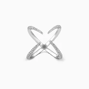 Silver Celestial Cocktail Ring Giva