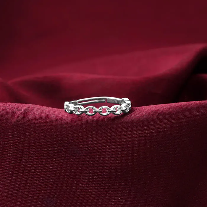 Silver Chainlinks Ring Giva