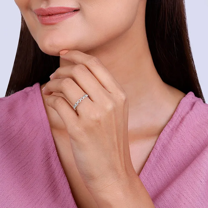 Silver Chainlinks Ring Giva