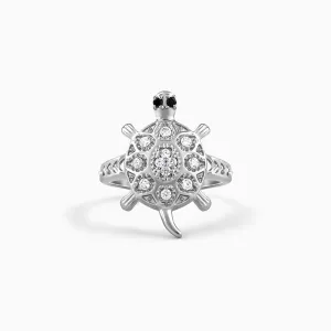 Silver Classic Tortoise Ring Giva