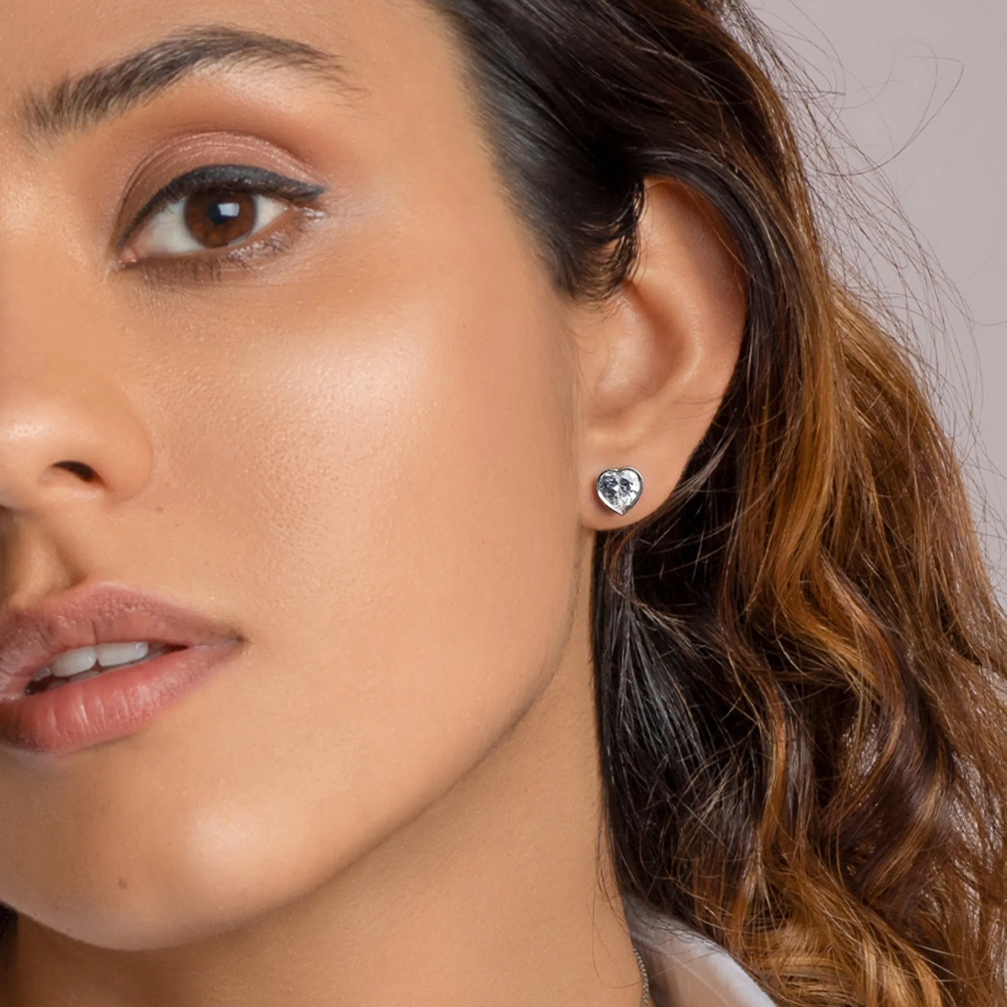 Silver Coeur Earring Giva