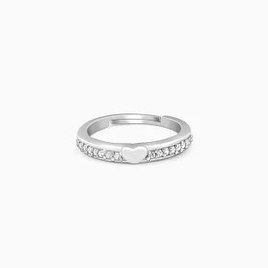 Silver Deeply in Love Ring Giva