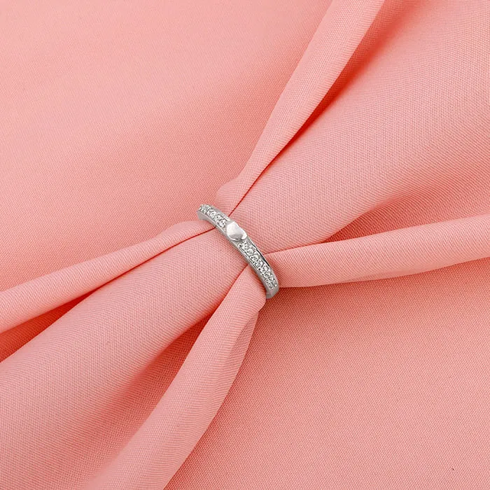 Silver Deeply in Love Ring Giva