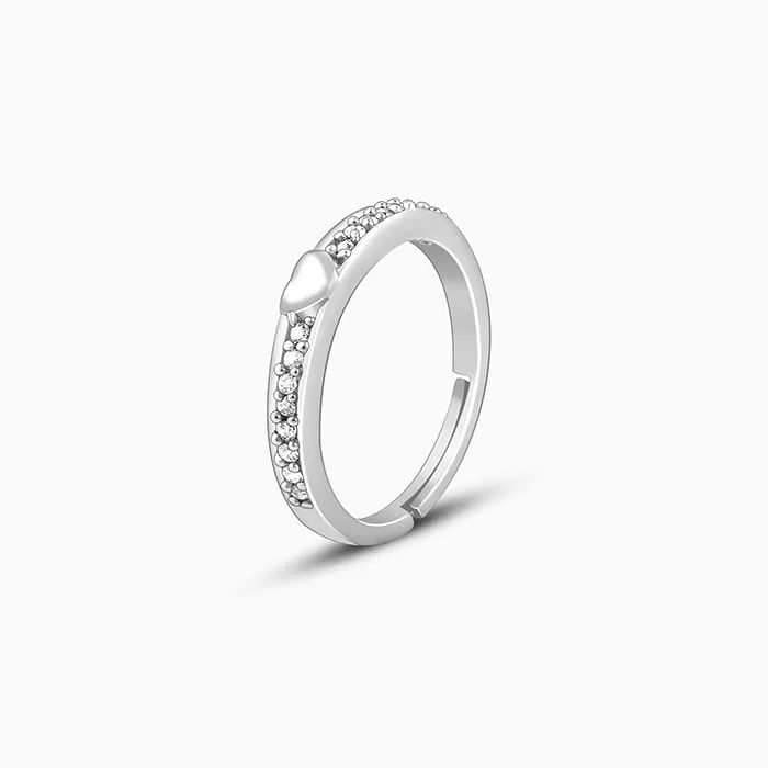 Silver Deeply in Love Ring Giva