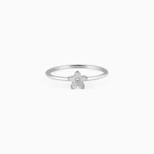 Silver Dendrobium Ring Giva