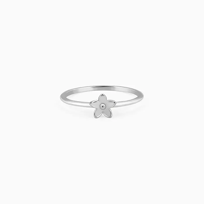 Silver Dendrobium Ring Giva