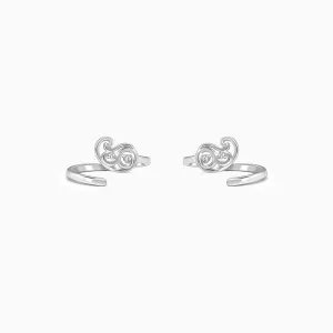 Silver Dhanyatha Toe Rings Giva